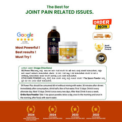 Ayur Bramha Advance Ortho Kare Powder & SK Power Plus (Stomakk Kare Power Plus) Combo