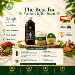 AB Advance SK Power Plus (450ml) + AB Advanced Skin Cream (50gm) Combo