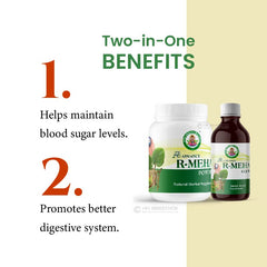 Ayur Brahma Advance R Meha Powder & Liquid Combo