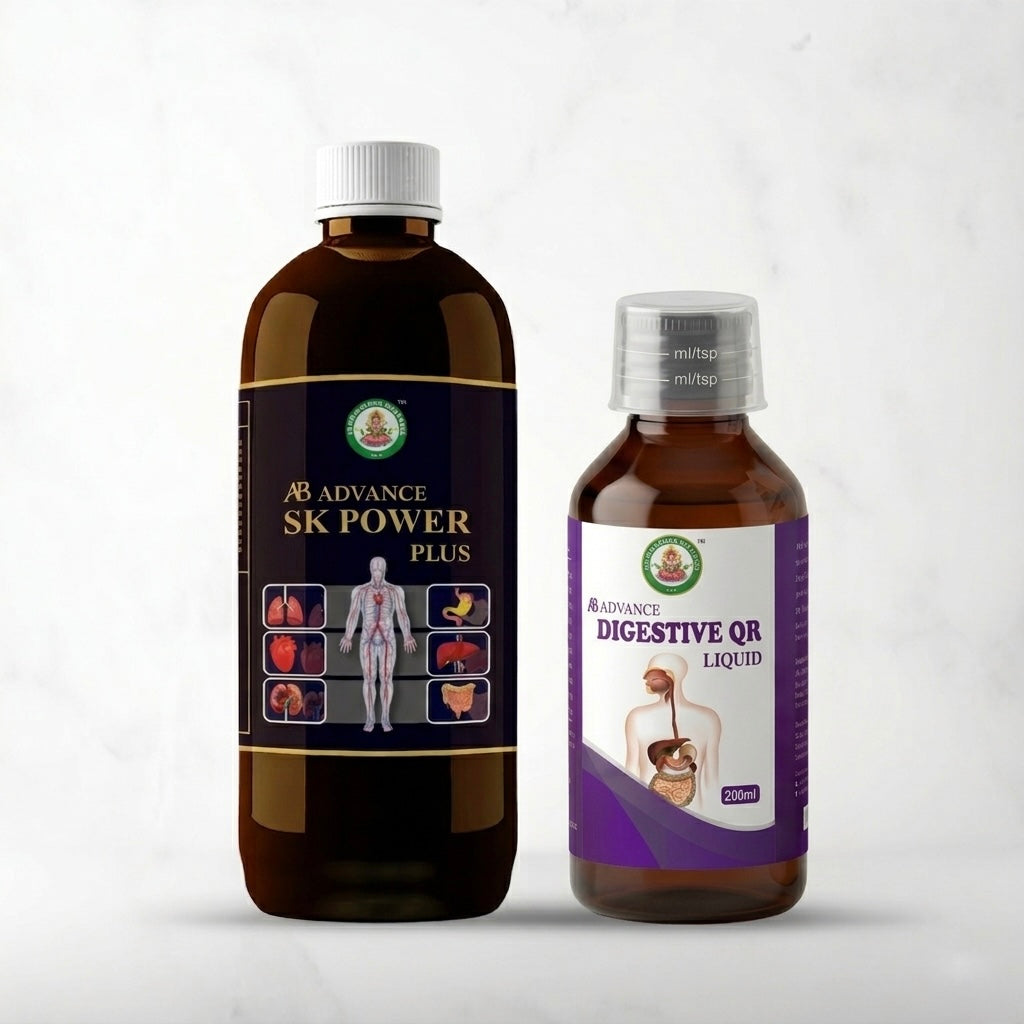 AB Advance Digestive QR and SK Power Plus combo