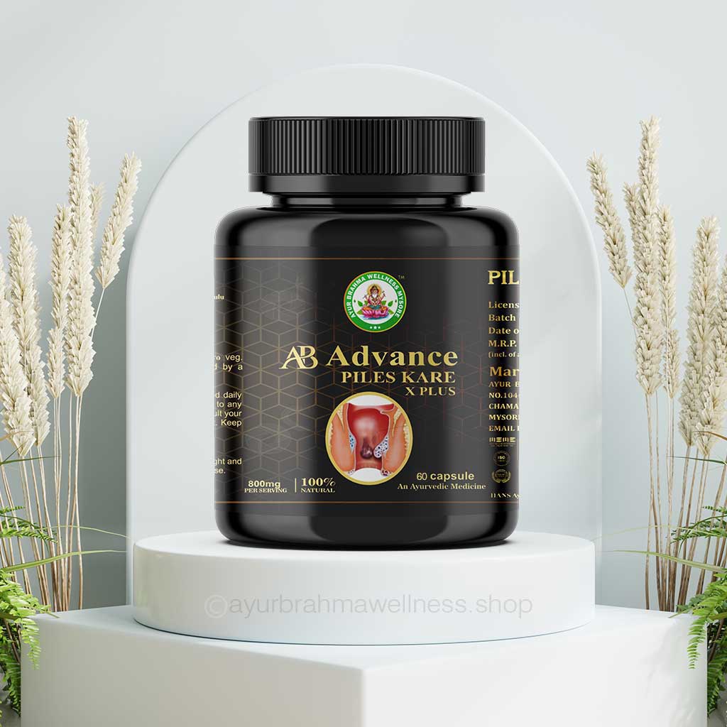 Ayur Brahma Wellness Advance Piles Kare X Plus Capsules & Stomach Kare Power Plus